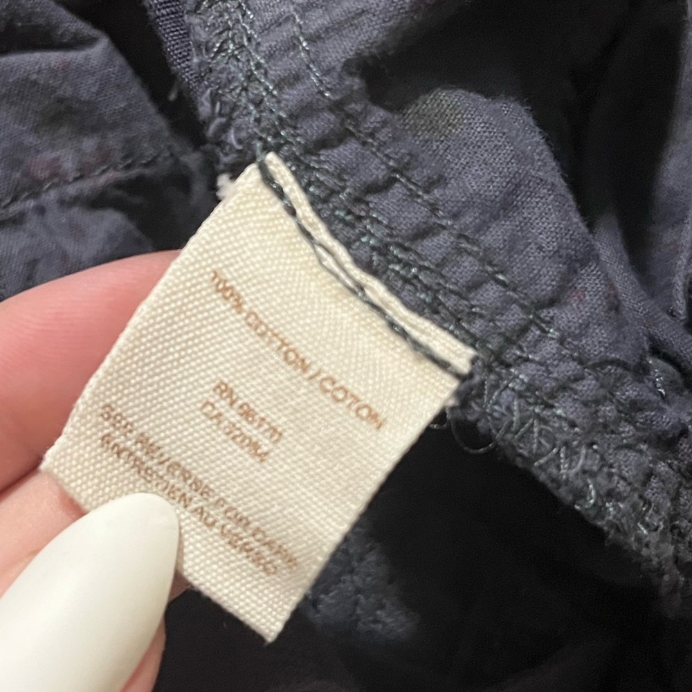 Free People Navy Utility Shorts - Picture 7 of 8